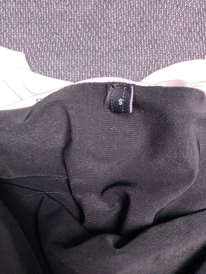 Siyah Beyaz Mini Elbise - Görsel 3