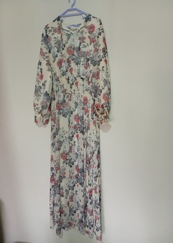 şifon elbise - Görsel 2