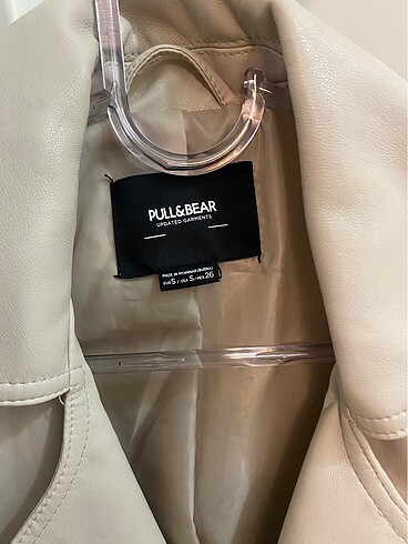 Pull and Bear Pull And bear kadın deri ceket
