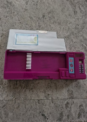 Smiggle Mor Renkli Çocuk Kalem Kutusu - Görsel 3