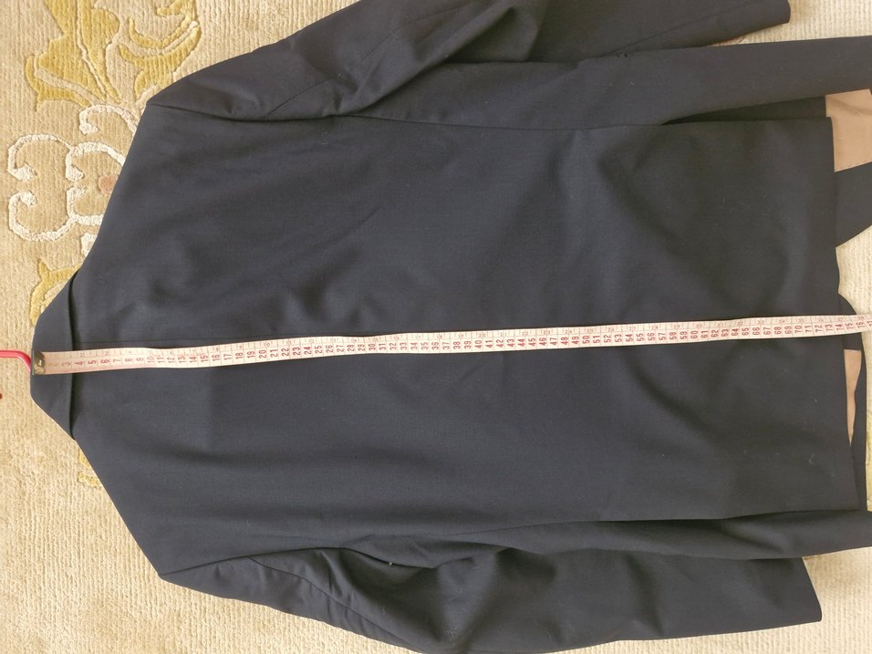 Erkek Klasik Gri Düğmeli Takım Elbise - Görsel 4