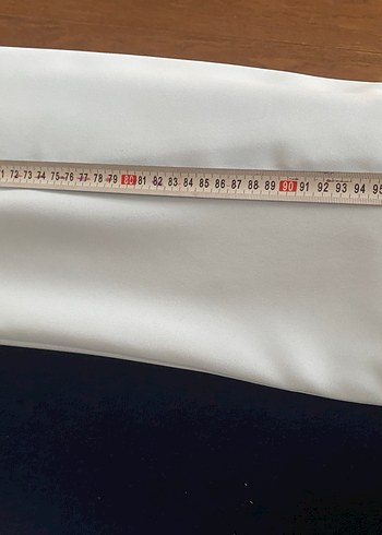 Düz Kesim Midi Mavi Kadın Blazer Ceket pantolon takım - Görsel 6