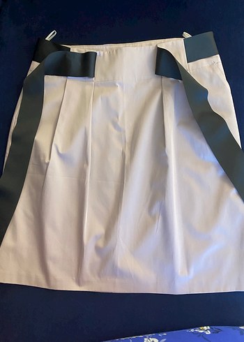 Kemer Detaylı açık lila  Midi Kadın Etek - Görsel 3