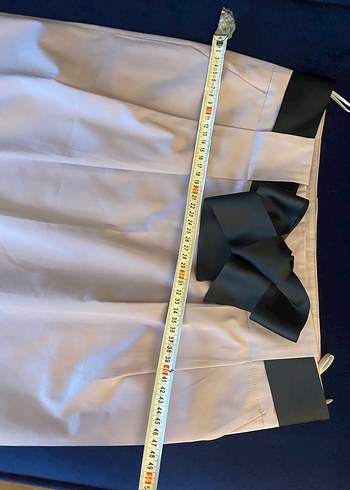 Kemer Detaylı açık lila  Midi Kadın Etek - Görsel 5