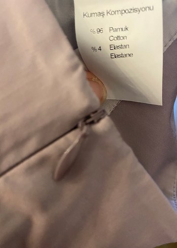 Kemer Detaylı açık lila  Midi Kadın Etek - Görsel 8