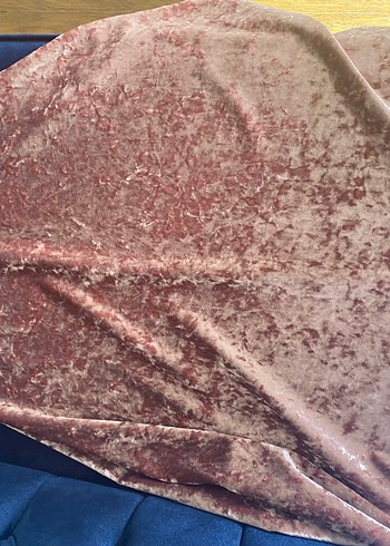 Pudra  Kadın Uzun parlak kadife  Etek Mert Aslan Night Zoom - Görsel 8