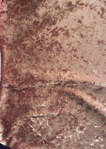 Pudra  Kadın Uzun parlak kadife  Etek Mert Aslan Night Zoom - Görsel 5