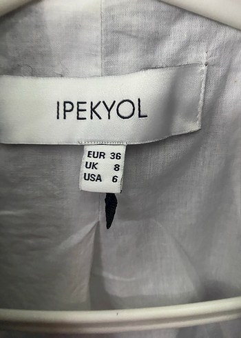 İpekyol Düğmeli Gri  Kadın Blazer Ceket - Görsel 2