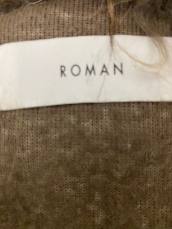 Kahverengi Kürk  Kadın Midi Ceket - Görsel 3