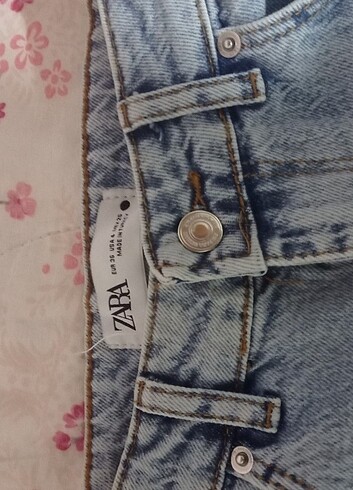 36 Beden mavi Renk Zara pantolon