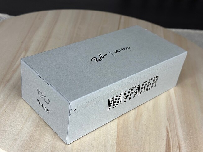  Beden siyah Renk RAY BAN META WAYFARER AKILLI GÖZLÜK