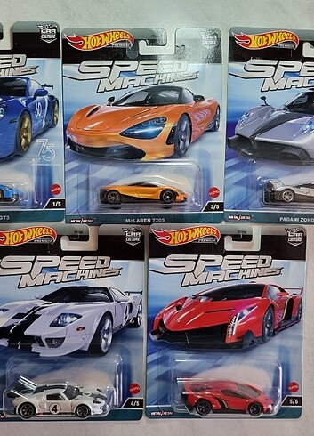 HOT WHEELS PREMIUM SPEED MACHINES 