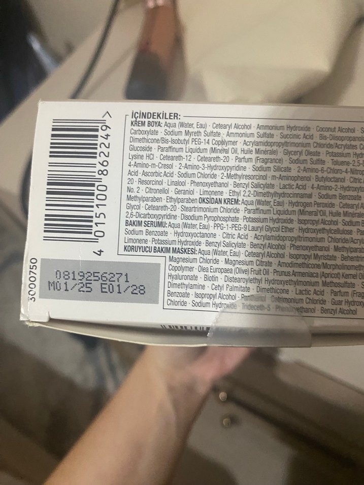 2kutu Schwarzkopf Creme Supreme Saç Boyası 7.7 - Görsel 4