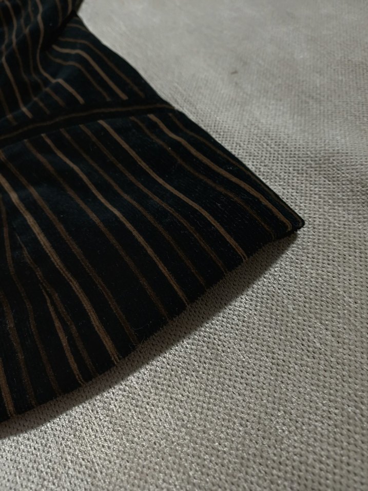 Vintage Retro Pinterest Kadife Ceket - Görsel 2