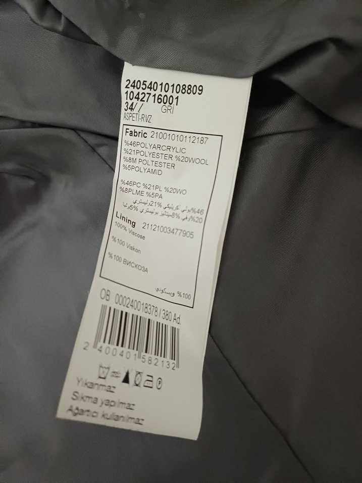 Business Pinterest Urban y2k Ceket - Görsel 5