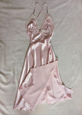 Diğer Lolita Coquette y2k Pinterest Saten Gecelik