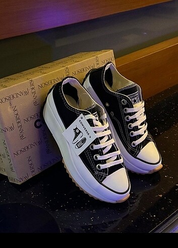 37 Beden siyah Renk Converse wanderson allstar bayan spor ayakkabı