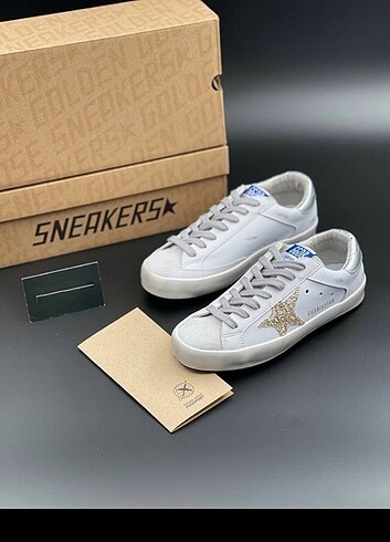 37 Beden beyaz Renk Golden goose deluxe bayan spor ayakkabı