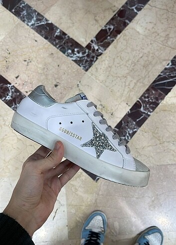39 Beden beyaz Renk Golden goose deluxe bayan spor ayakkabı 