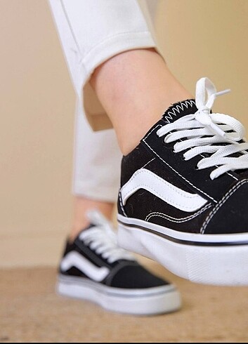 40 Beden siyah Renk Vans spor ayakkabı