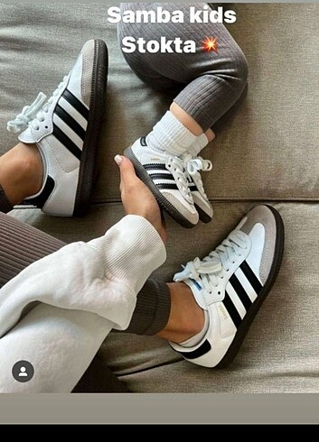Adidas samba ışıklı çocuk spor ayakkabı 
