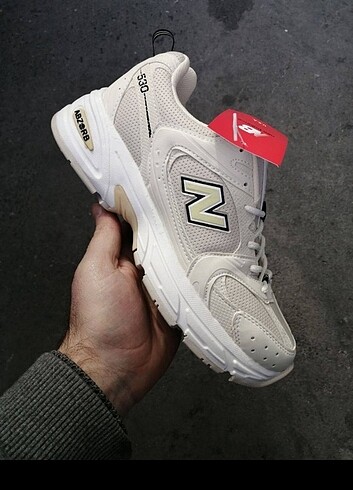 New balance 530 bej bayan spor ayakkabı 