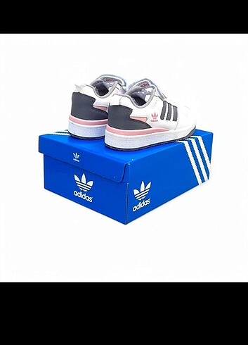 34 Beden beyaz Renk Adidas forum low çocuk spor ayakkabı 