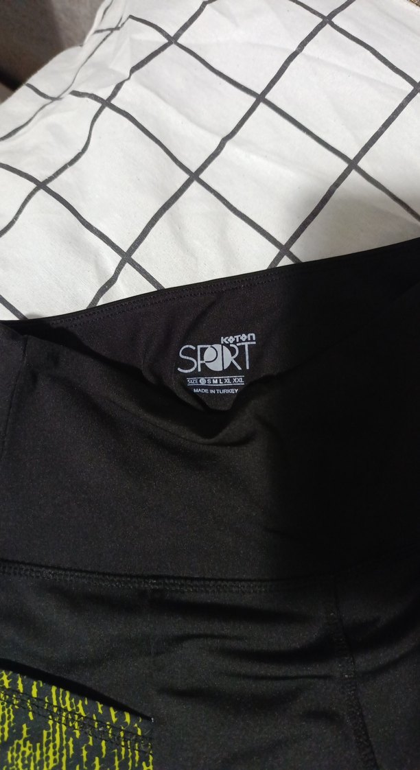 Siyah Yılan Desenli Midi Tayt - Görsel 2