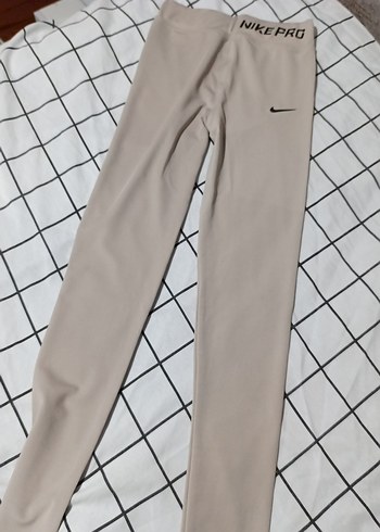 Nike Pro Bej Kadın Spor Tayt - Görsel 3
