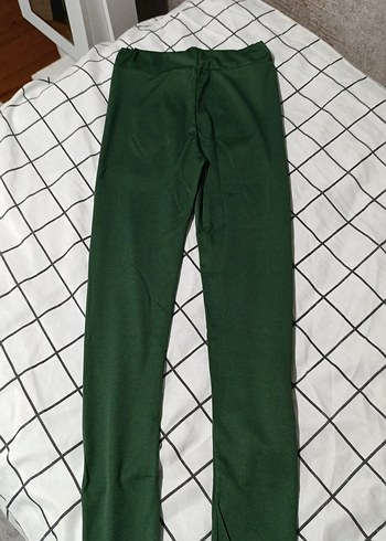 Kadın Yeşil Midi Tayt - Görsel 2