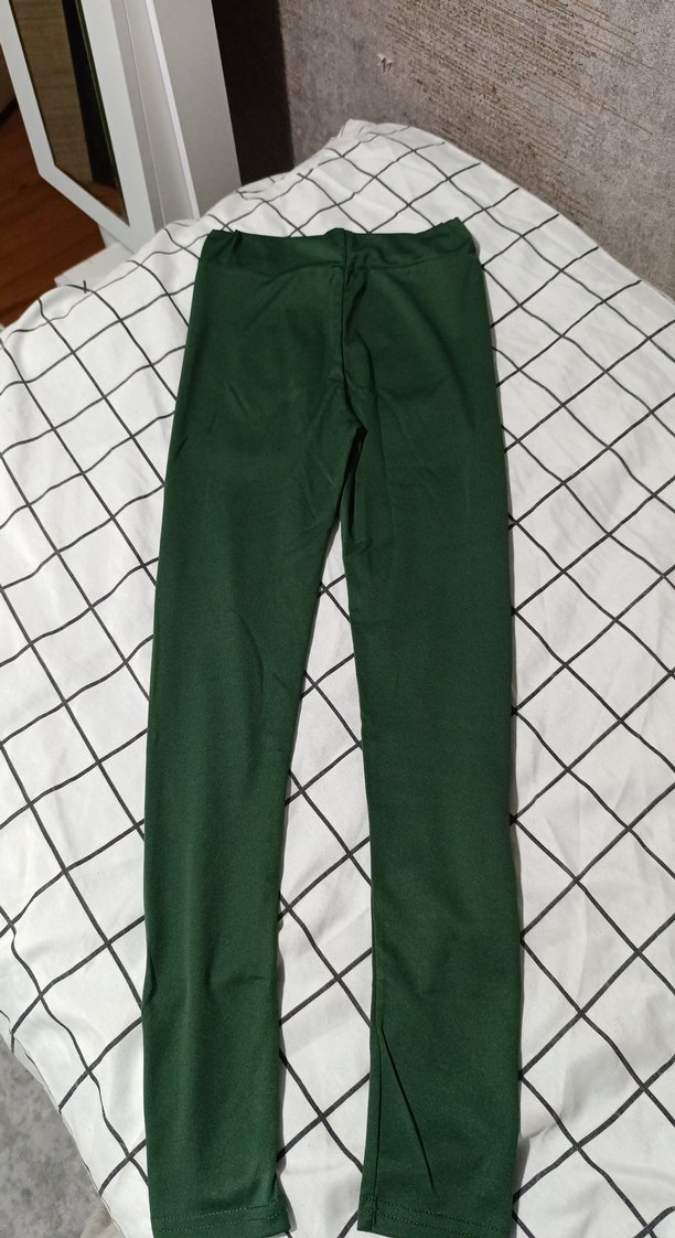 Kadın Yeşil Midi Tayt - Görsel 2