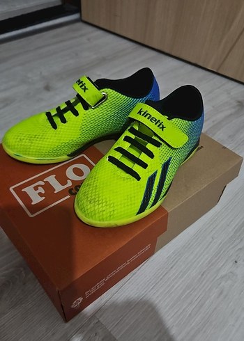 Kinetix Erkek Çocuk Spor Ayakkabı Sarı Velcro