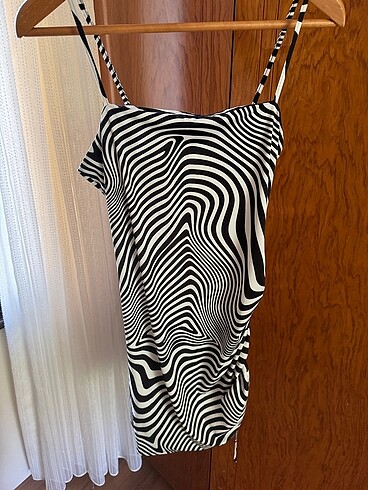 Zebra Havalı Elbise