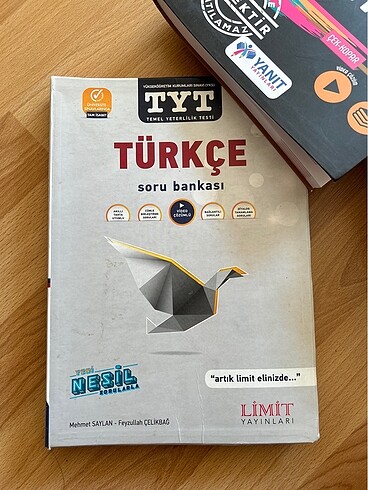Tyt Türkçe limit yayınları test kitabı