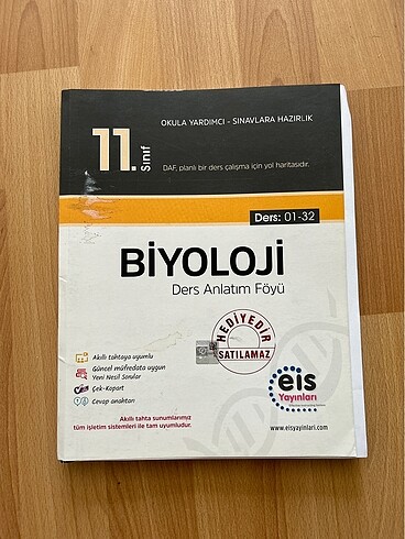 11.sınıf biyoloji eis föyleri