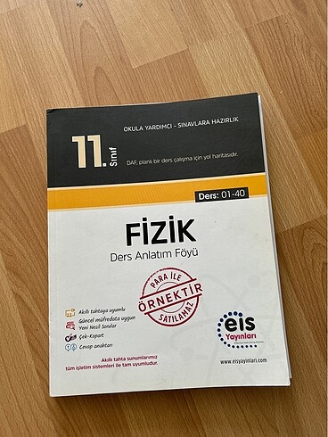 11. Sınıf eis fizik föyleri