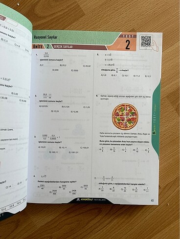  Beden Tyt matematik avantaj yayınları
