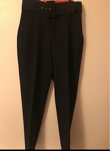 Zara Zara kalın kemerli pantolon