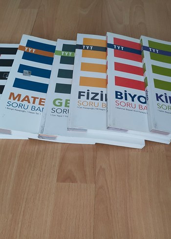 TYT Simya Yayınları Soru Bankaları Matematik Geometri Fizik vs.. - Görsel 7