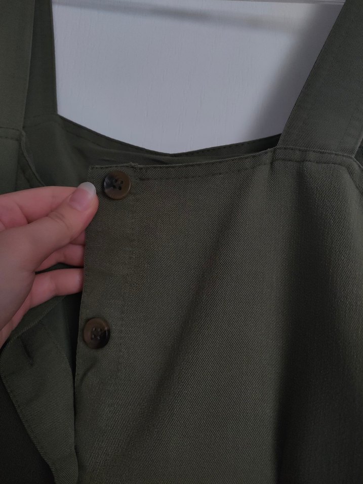 Koton Haki şort Tulum - Görsel 2