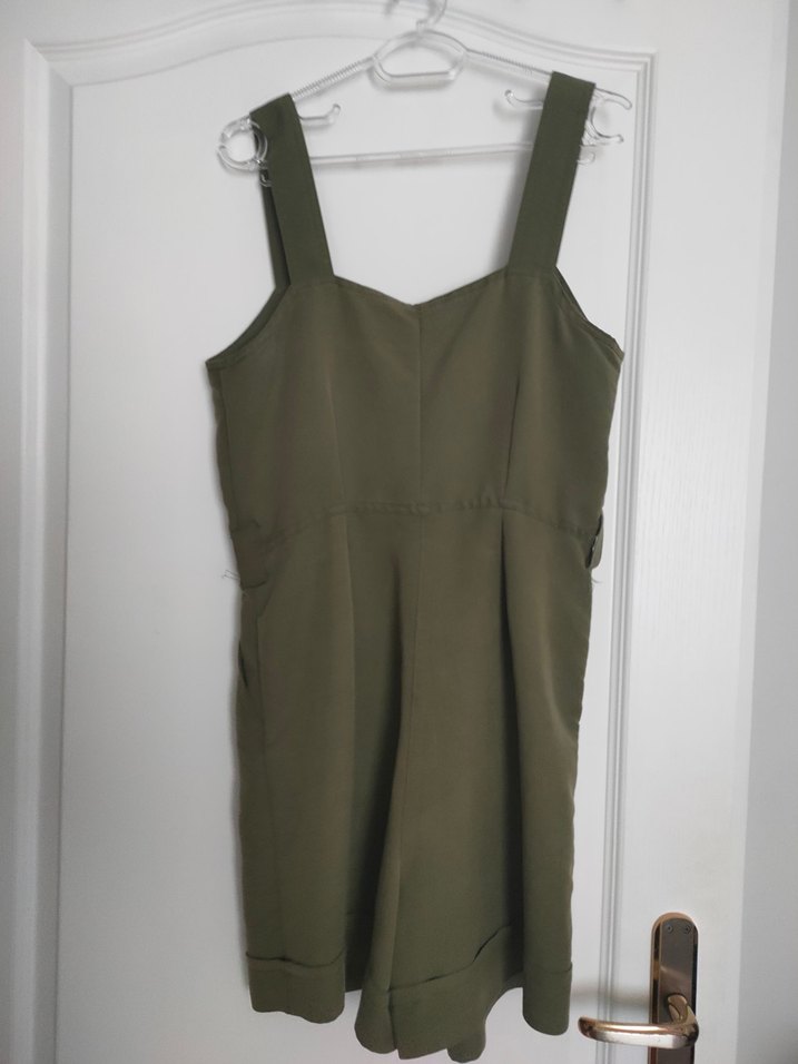 Koton Haki şort Tulum - Görsel 3