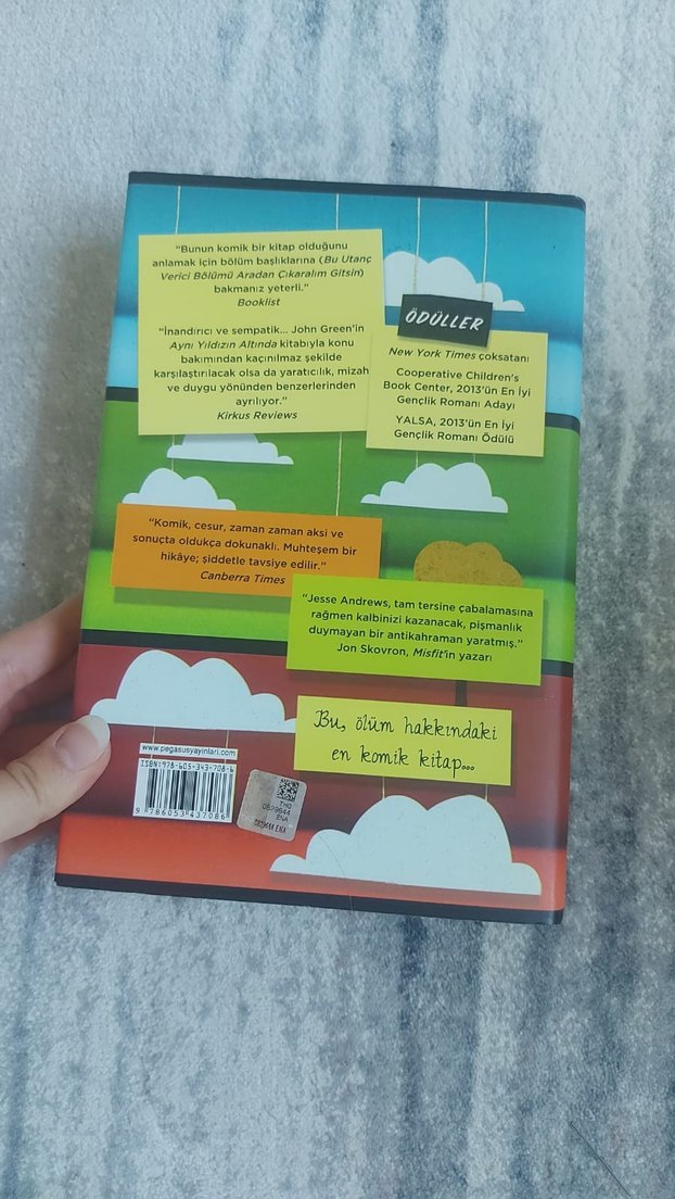 Ben, Earl ve Ölen Kız - Jesse Andrews Kitabı Roman - Görsel 2