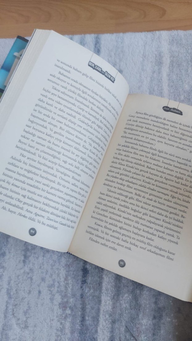 Ben, Earl ve Ölen Kız - Jesse Andrews Kitabı Roman - Görsel 4