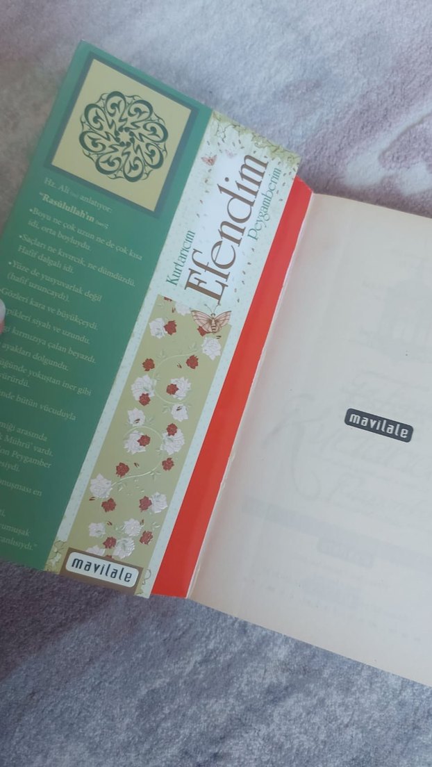 Kurtarıcım Efendim Peygamberim Kitabı Mavi Lale yayınları - Görsel 5