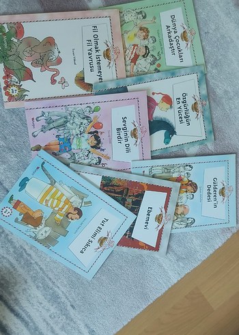 Morpa yayınları 9+ yaş 7li Çocuklar İçin Hikaye Kitaplaı
