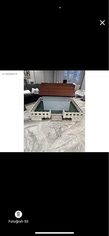 Diğer ACİLSATILIK ÖZEL YAPIM CİLALI EV AHŞAP KUMBARA