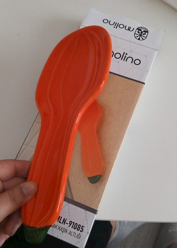 Tupperware Turuncu porselen Kaşıklık