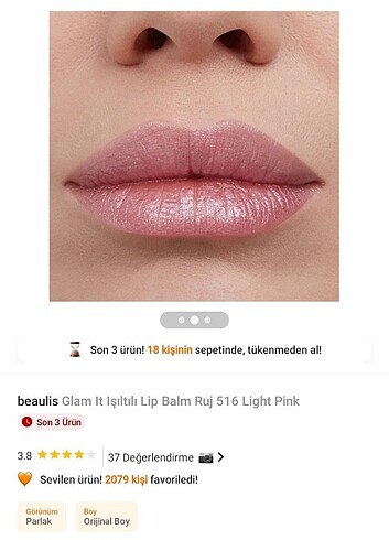 Işıltılı dudak balmı - Görsel 3