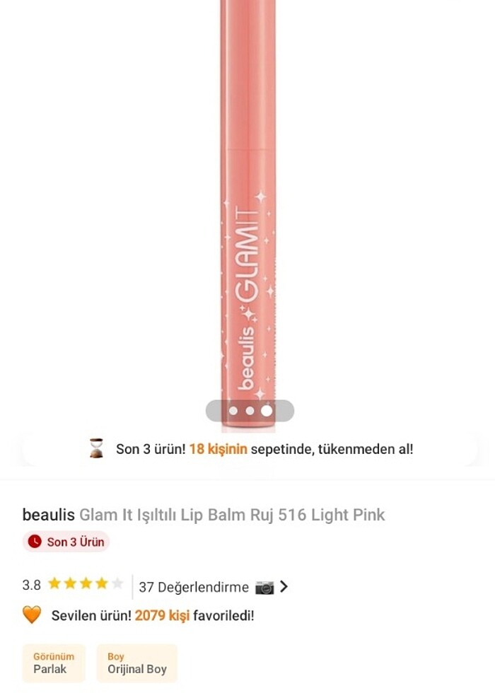 Işıltılı dudak balmı - Görsel 2