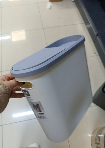 LOVA Beyaz 10 L Kapaklı Çöp Kutusu - Görsel 4